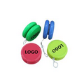 Custom 2 1/4" Diameter Solid Color Plastic Yo-Yos